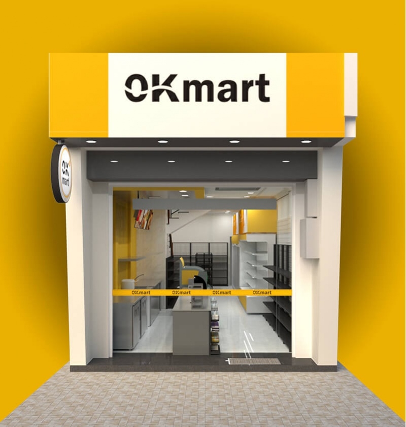 Xây dựng Thương hiệu hệ thống siêu thị OK Mart Hàn Quốc